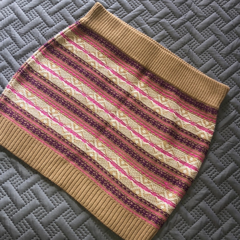 Fleece Mini Skirt